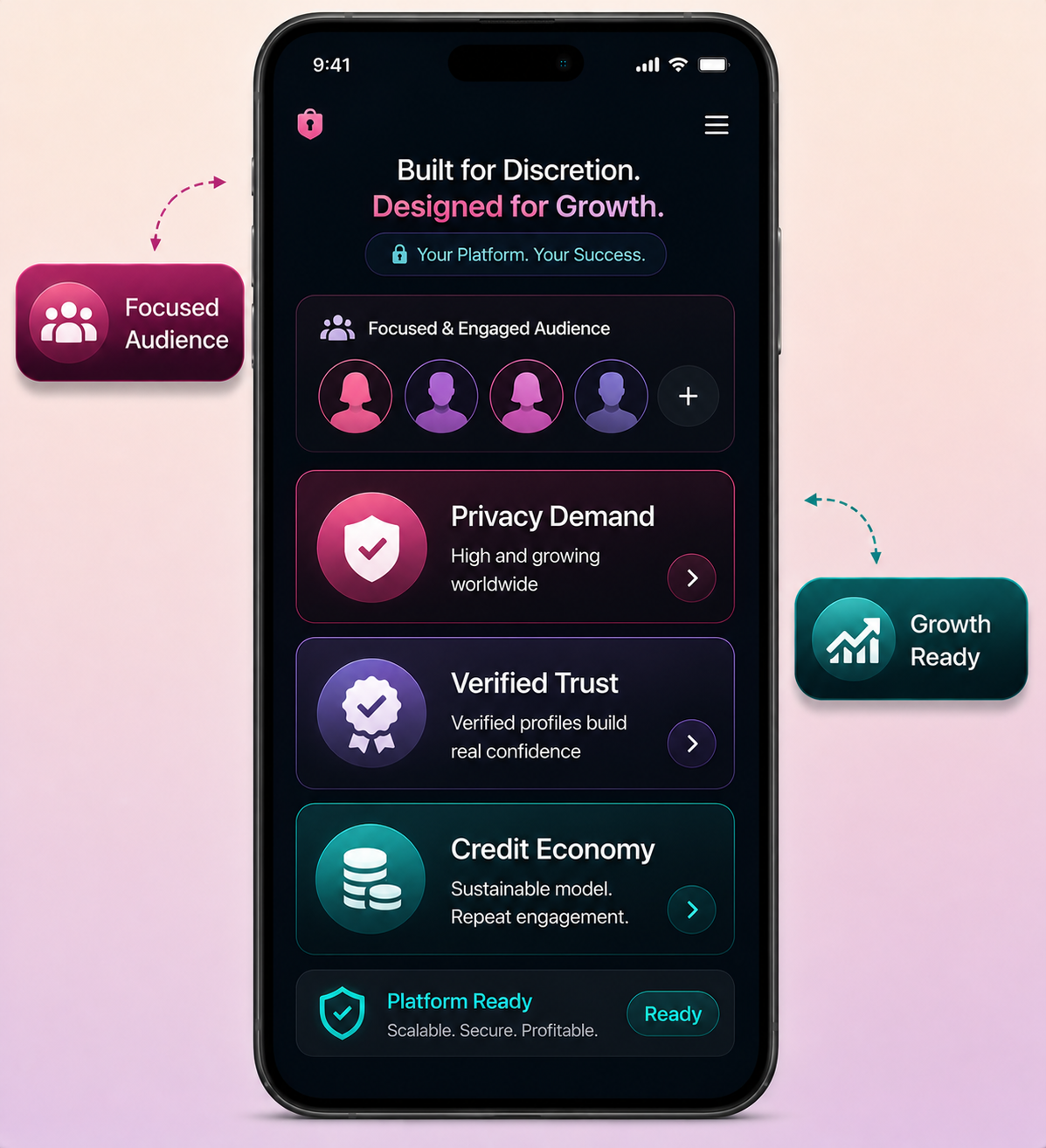 Ashley Madison clone worth the investment mockup
