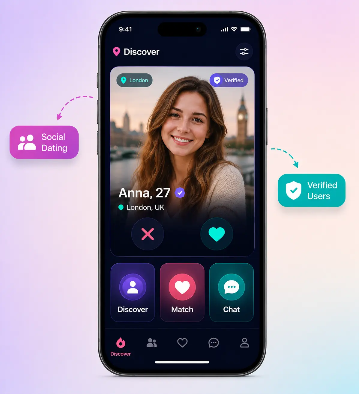 Badoo Clone App Platform Overview