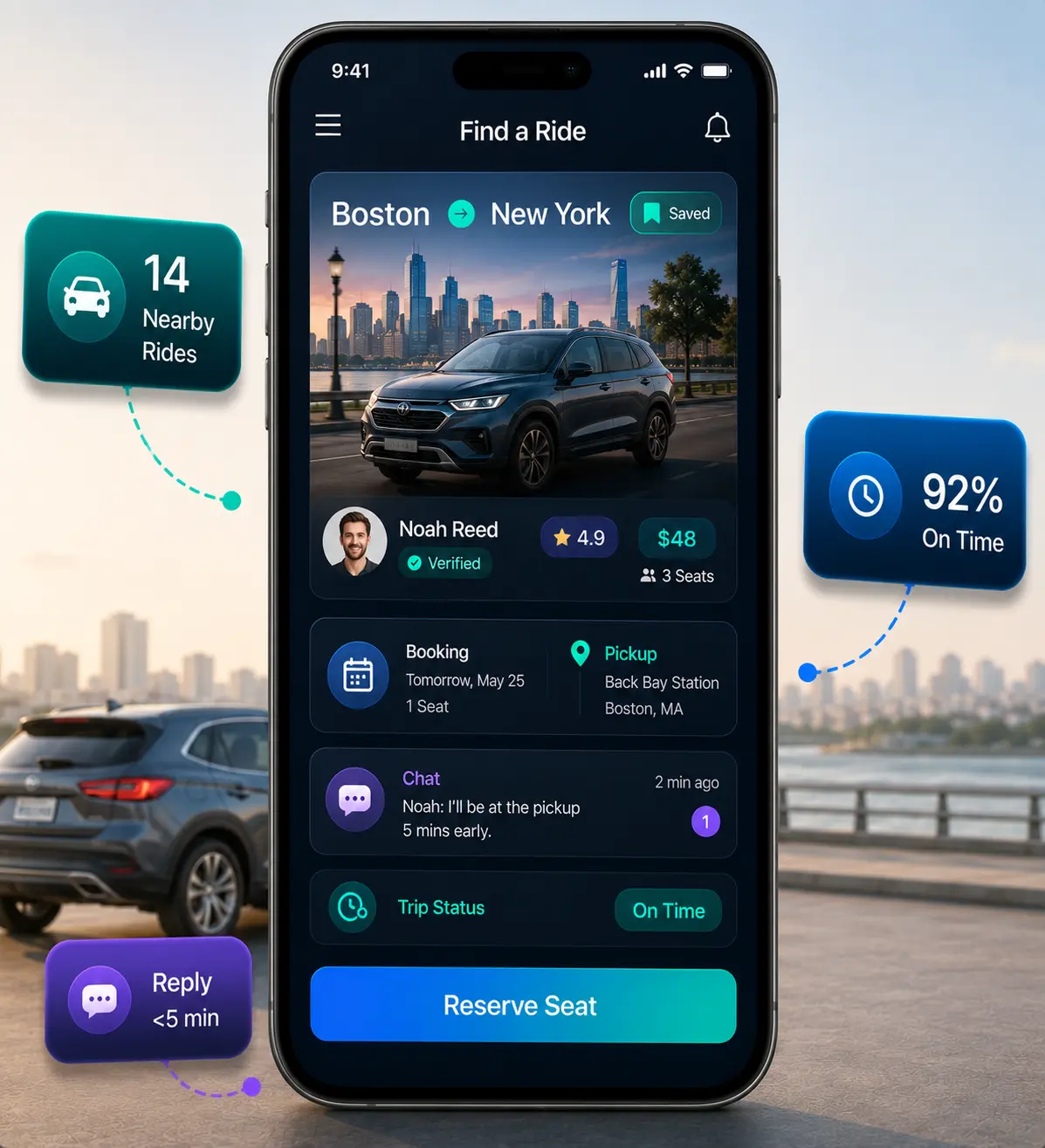 blablacar-clone-passenger-features-mockup