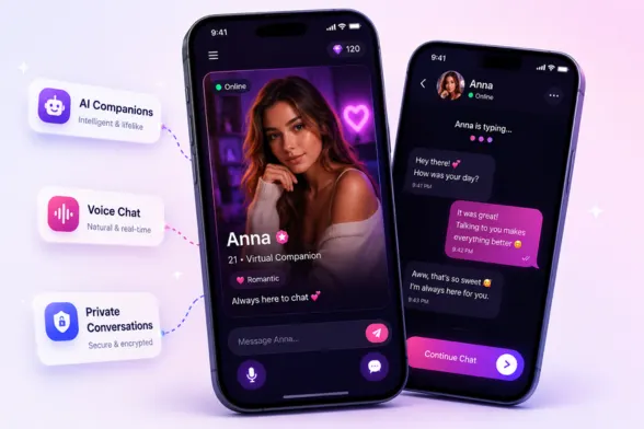 Candy AI Clone UI-UX Design