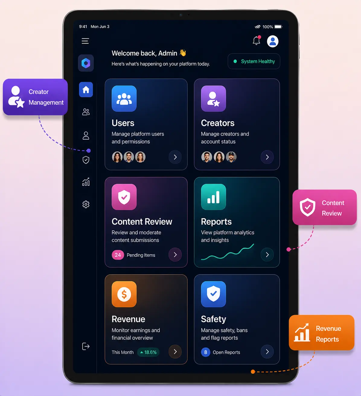 fansly-clone-admin-dashboard-mockup