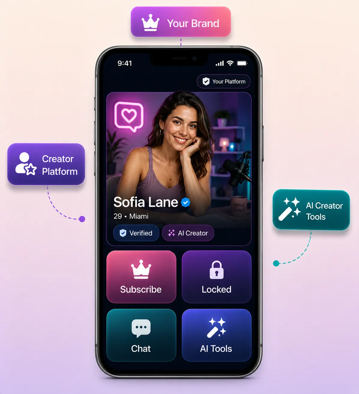 fanvue-clone-platform-overview-mockup