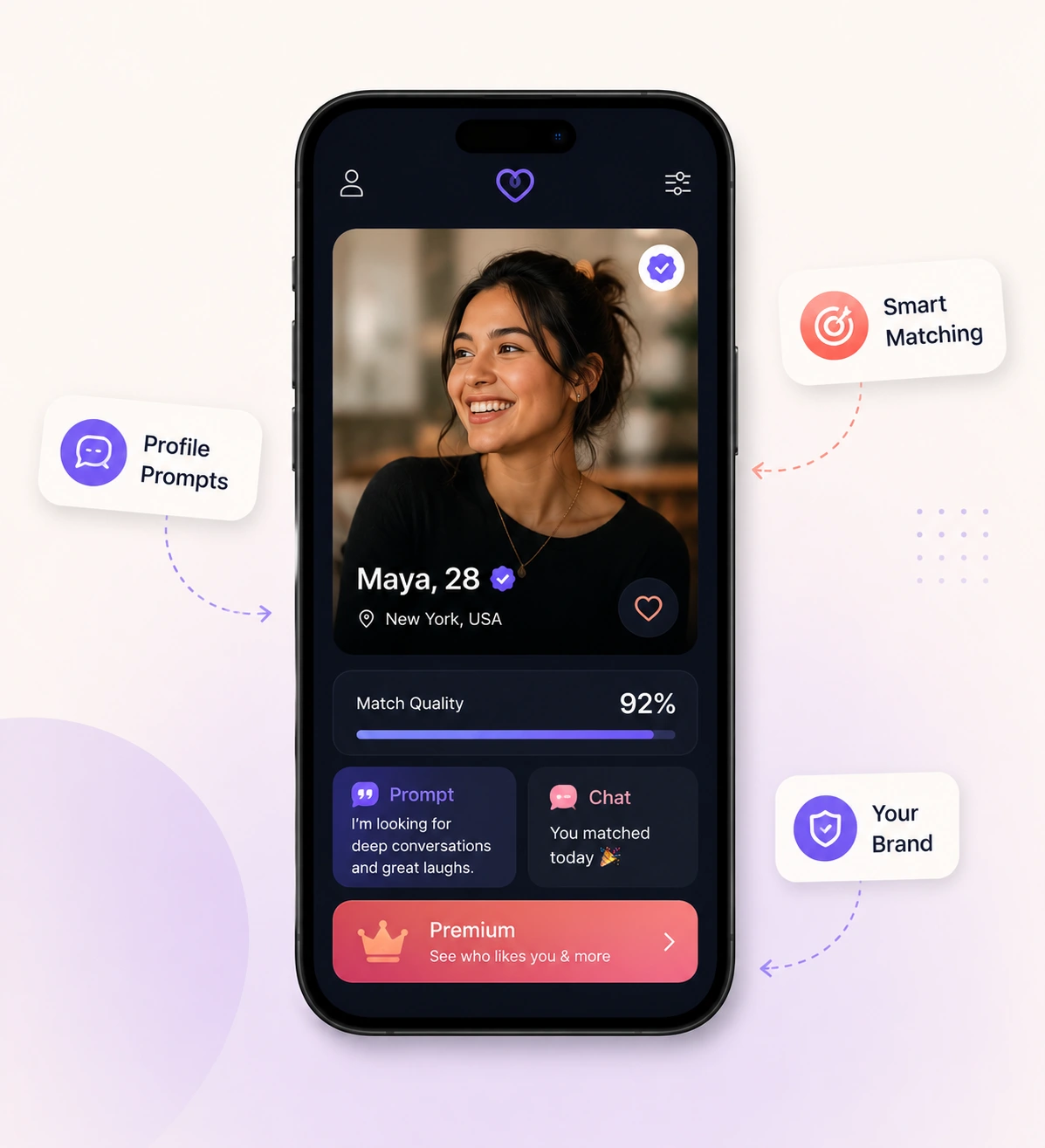 Hinge Clone App Platform Overview
