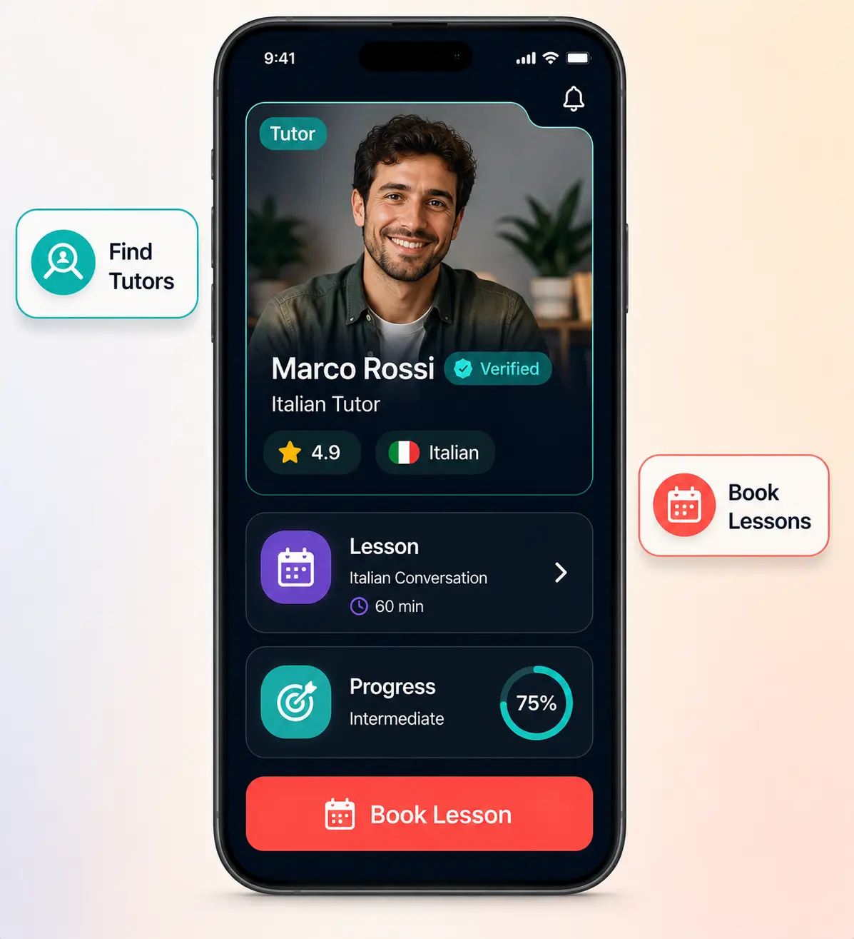 italki clone learner features