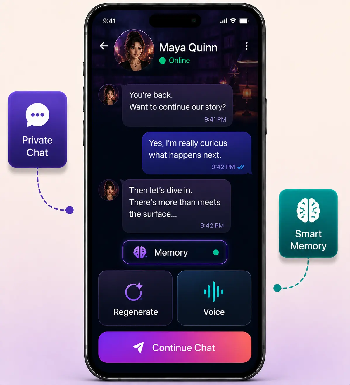 janitor-ai-clone-user-features-mockup