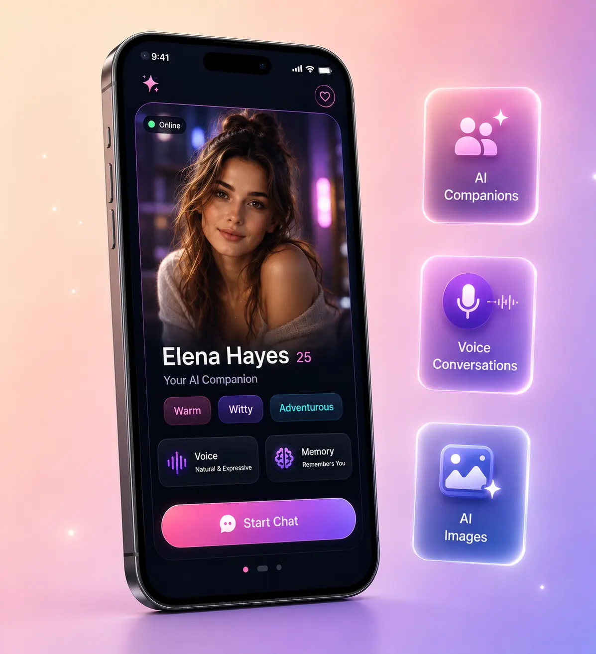 AI Companion App Development Company by Xpertz.io