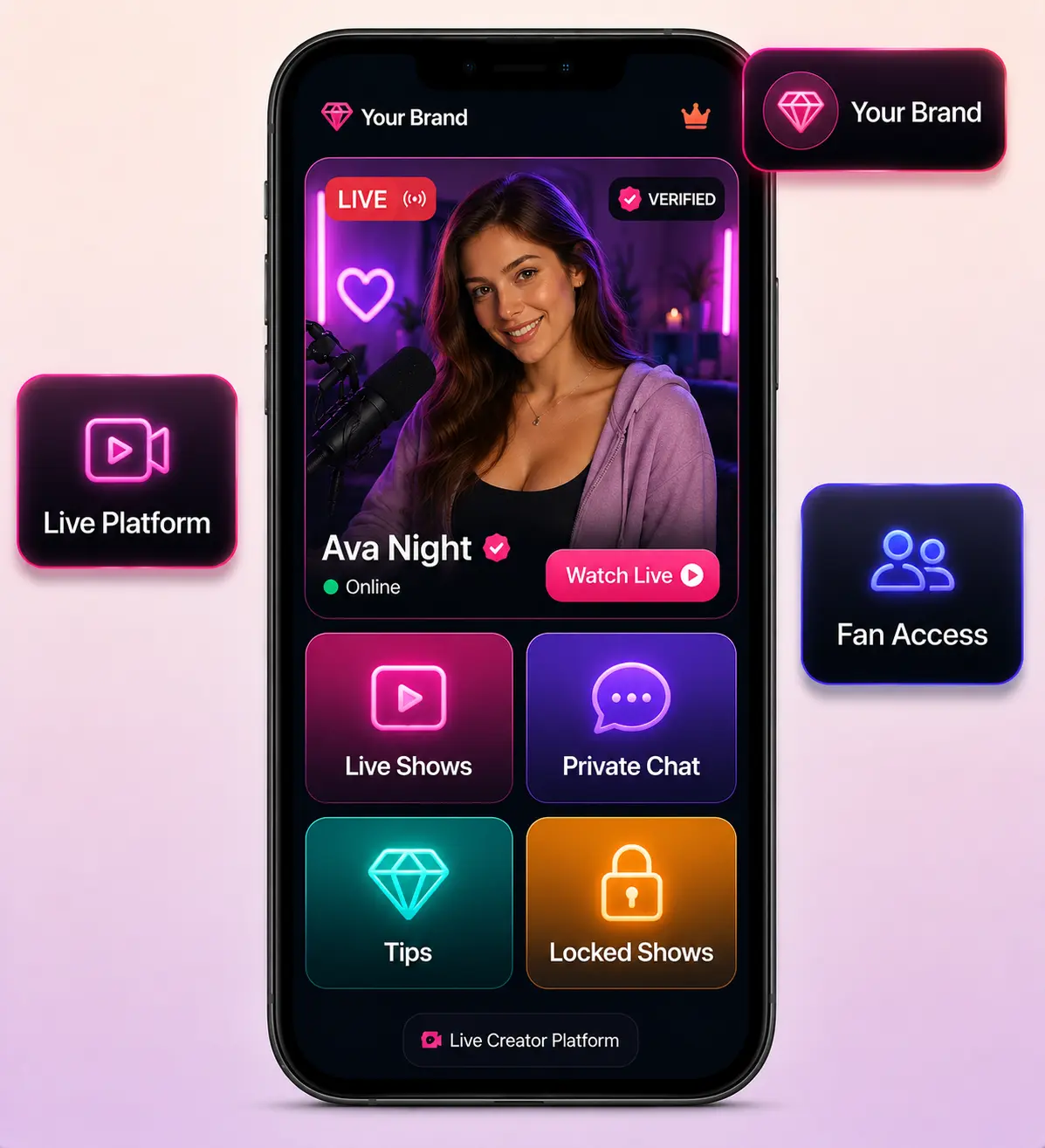 StripChat Clone App Showcase
