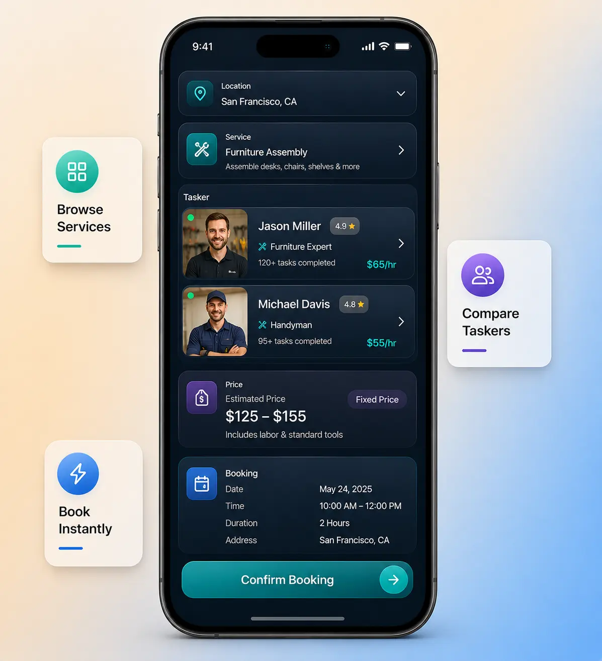 taskrabbit-clone-platform-overview-mockup