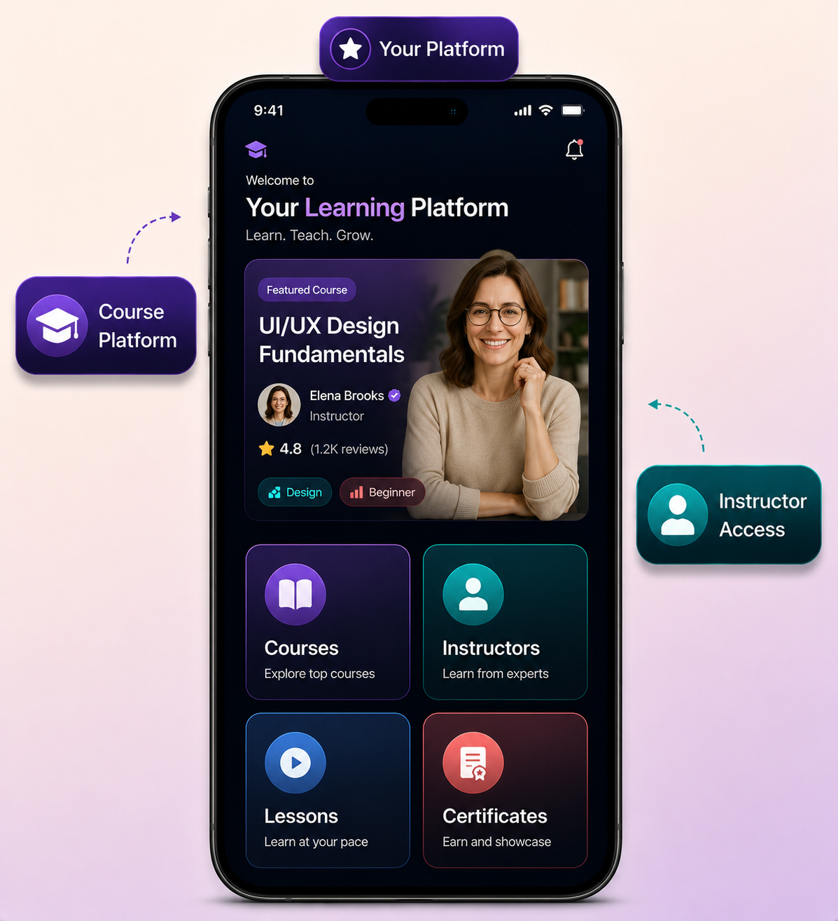 Udemy Clone App Platform Overview