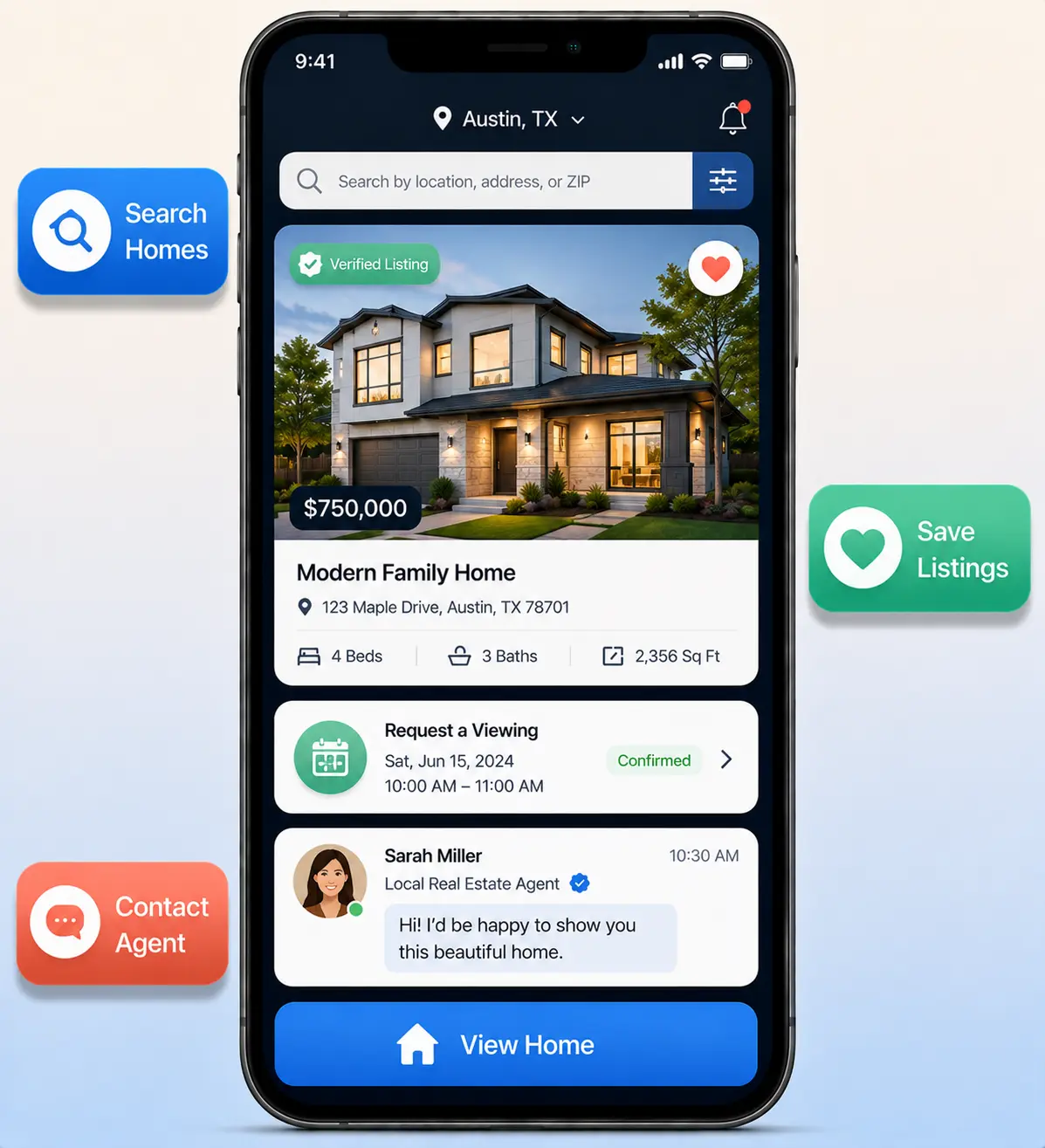 Zillow clone seeker features